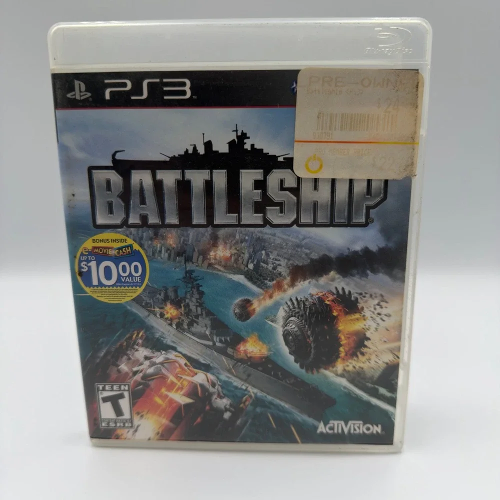 Battleship‎ Sony PlayStation 3 PS3 Activision 2012 Naval Combat Action Game